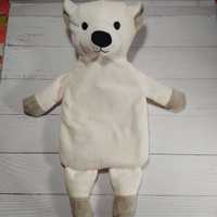 Грелка - игрушка белый медведь