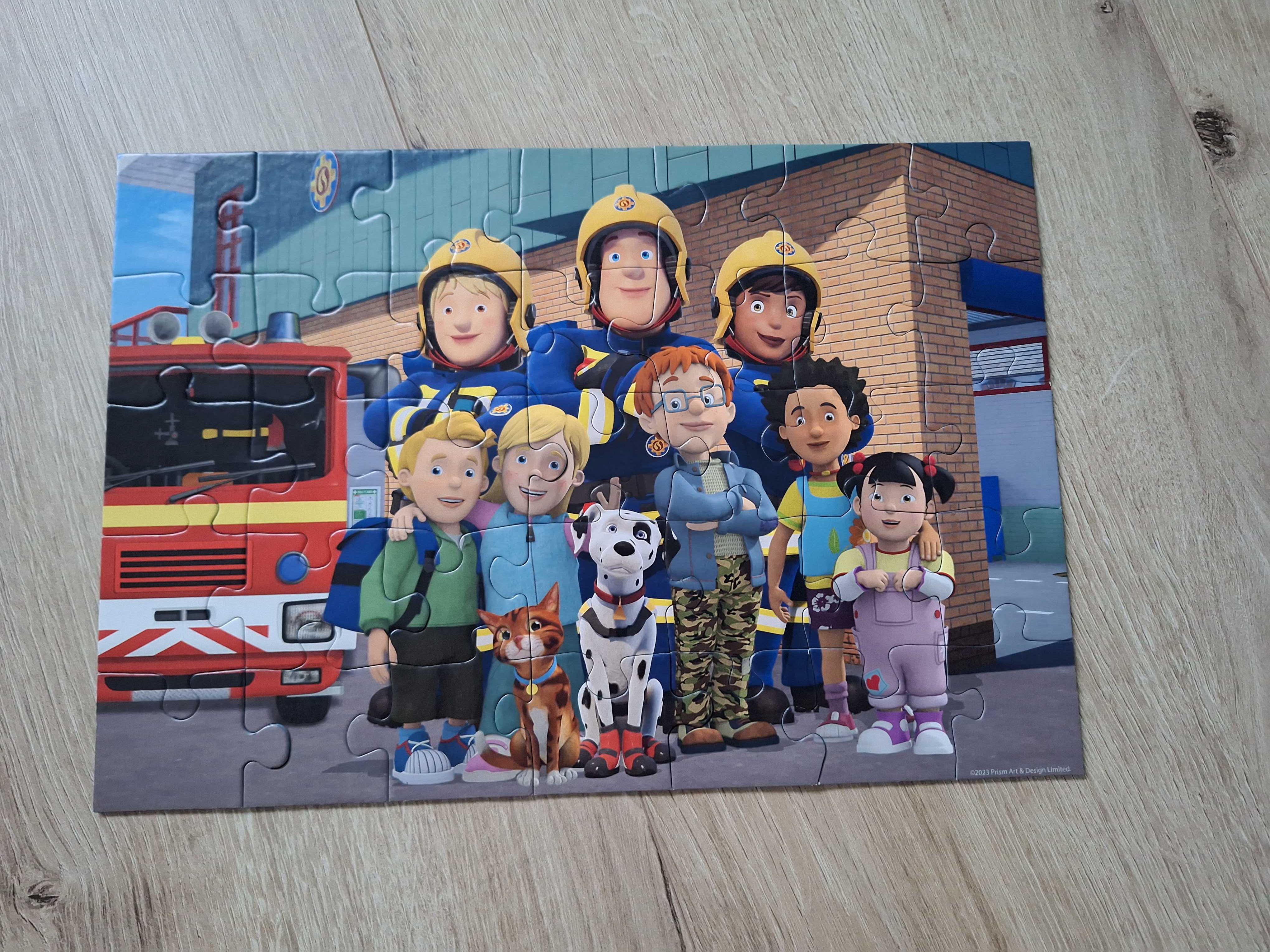 Puzzle "Strażak Sam"