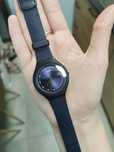 Zegarek swatch skin big cienki lekki granatowy cyrkonie