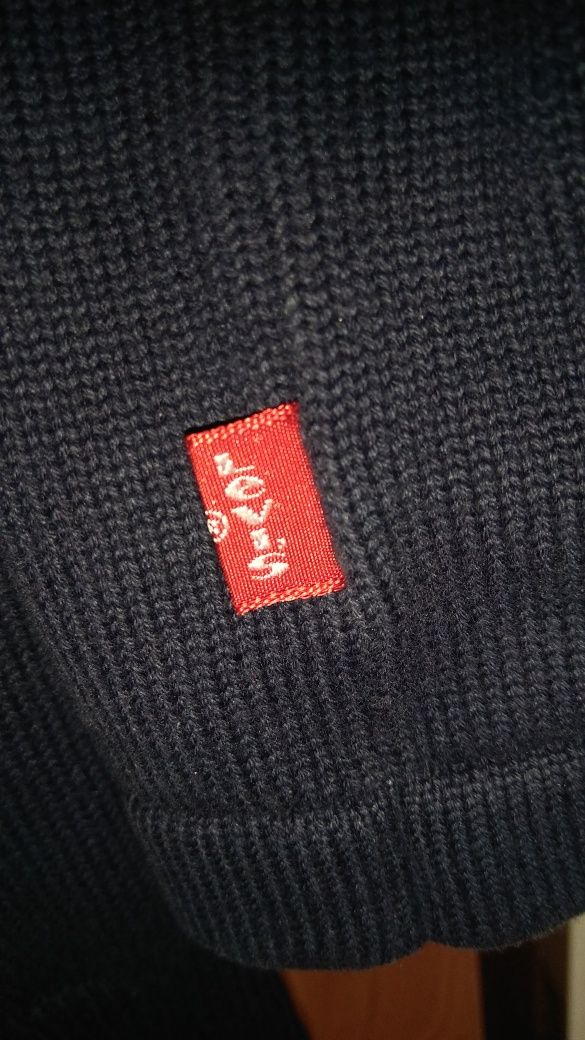 Кофта, свитер на молнии Levis, оригинал.