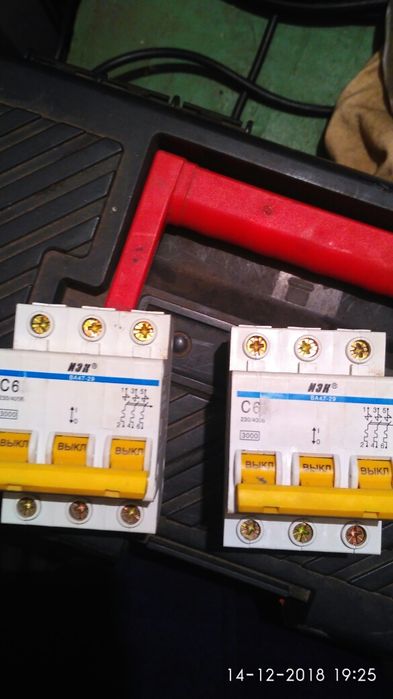 Автомат выключатель ba47-29 C6