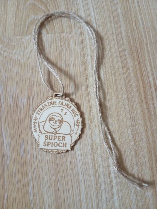 Odznaka- zawieszka super śpioch