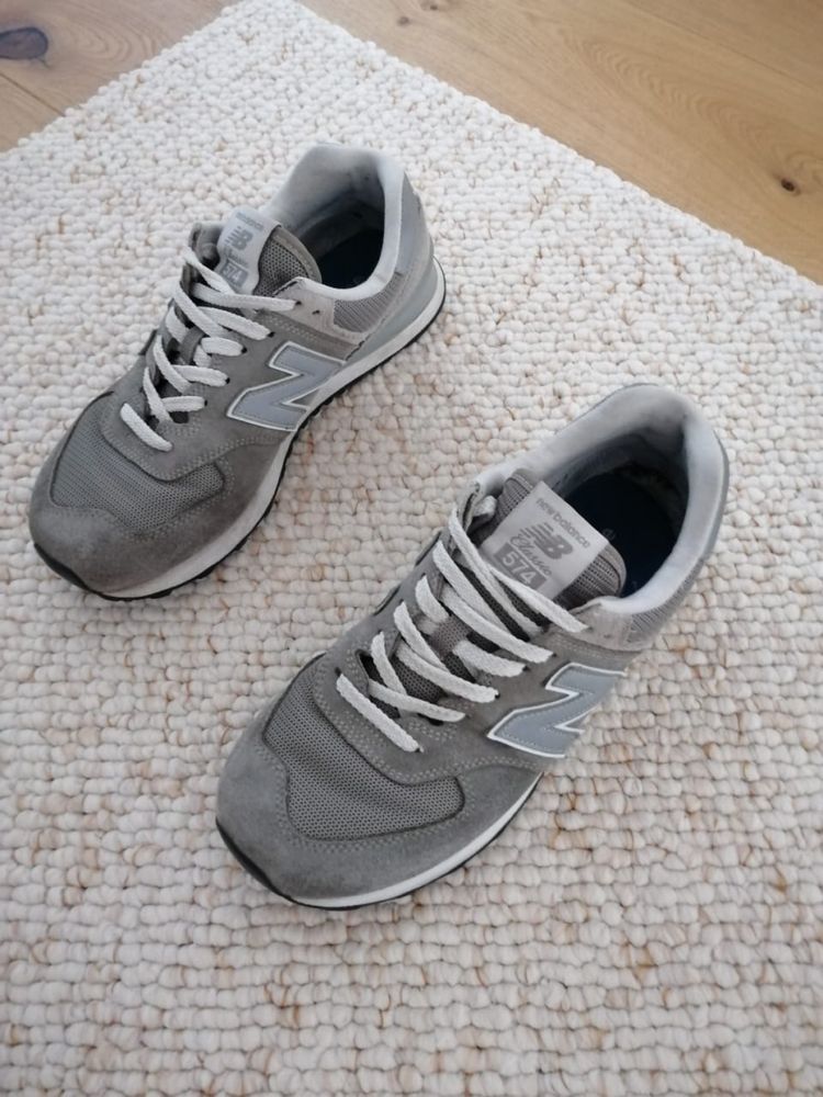 Sapatilhas tenis New Balance N574 cinzentas