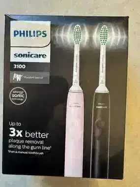 Szczoteczka elektryczna PHILIPS Sonicare Seria 3100 2 szt. HX3675/15