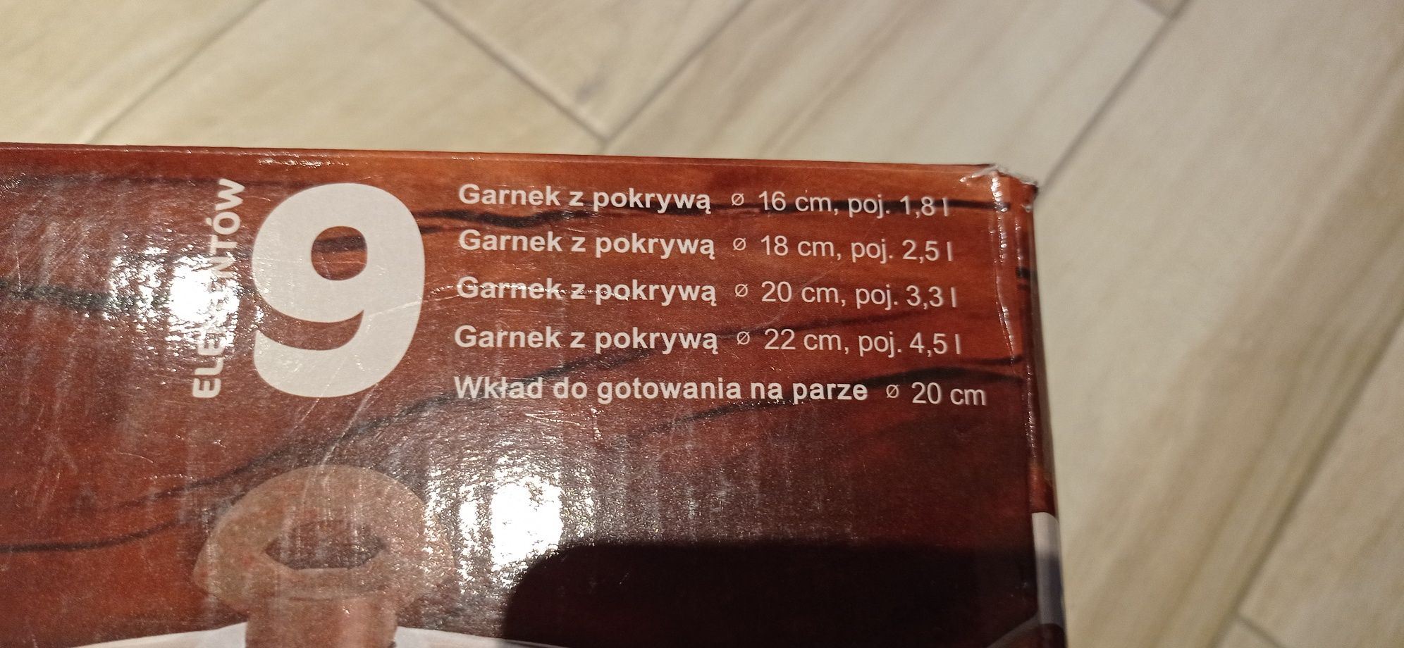 Zestaw garnków Magda Gessler Verso nowe!