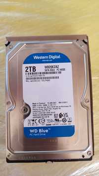 Жорсткий диск Western Digita Bluel 2TB 5400rpm 256MB 3.5" (WD20EZAZ)