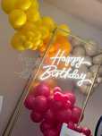 Neon HAPPY BIRTHDAY LED Napis dekoracja