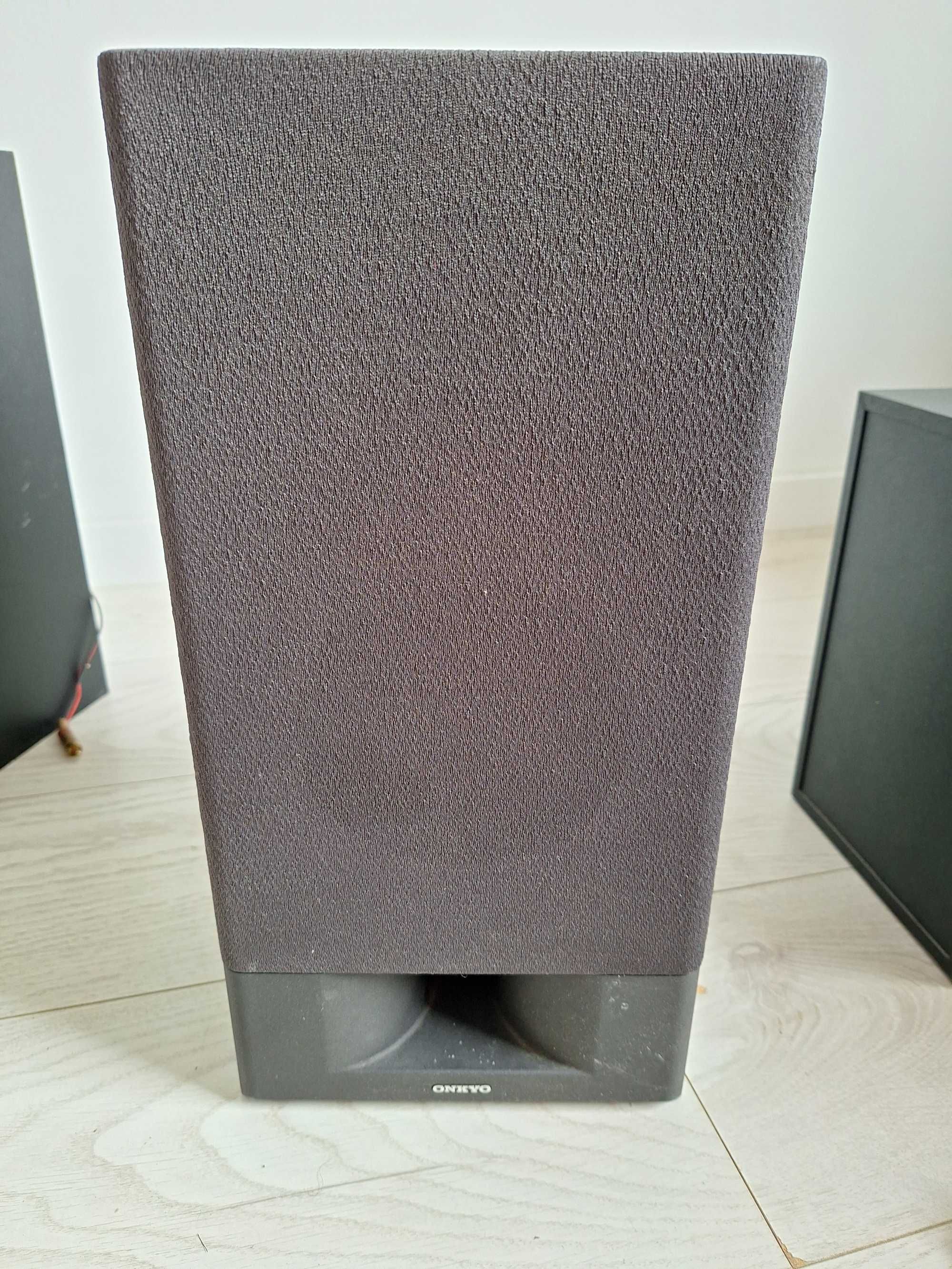 2 głośniki onkyo ps-103 + subwoofer creative inspire p380