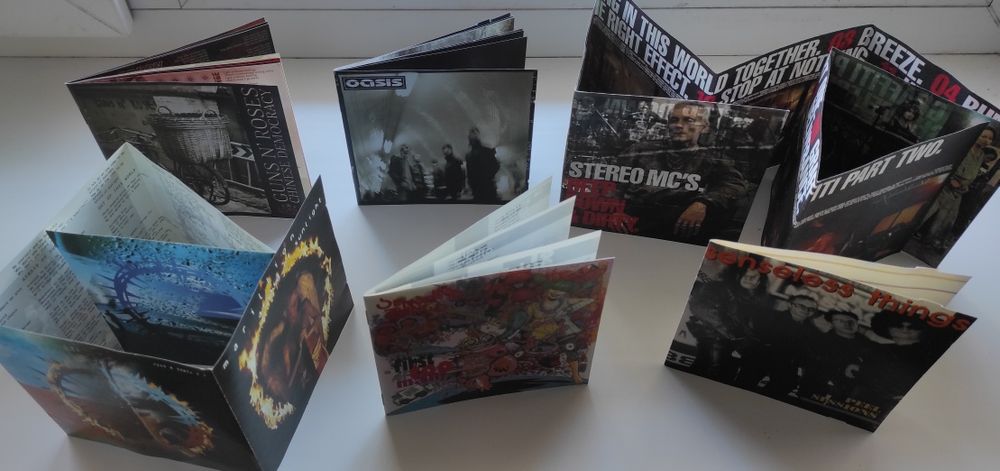 Фирменные CD Guns N'Roses, Marillion, Stereo MC's, Senseless Things