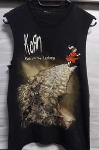 Koszulka Bezrękawnik Sleeveless Korn Follow The Leader Metal Vintage S