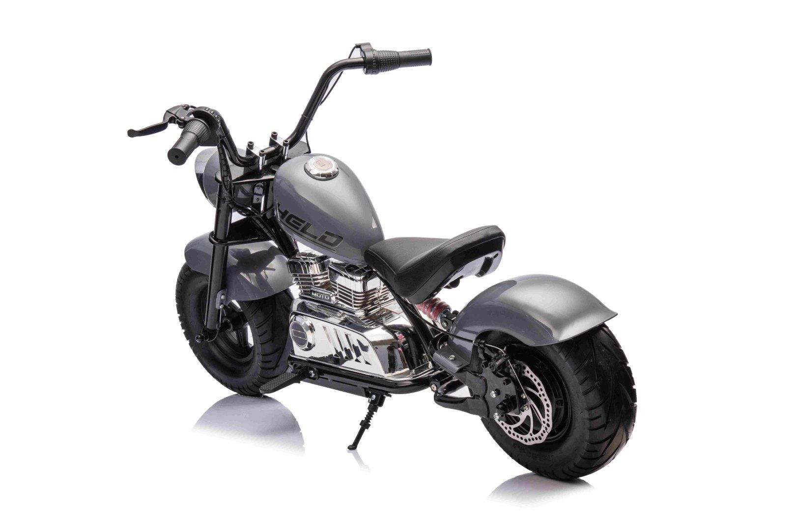 350W 36v POM KOŁA Motor na akumulator Motorek Chopper Warrior Czarny