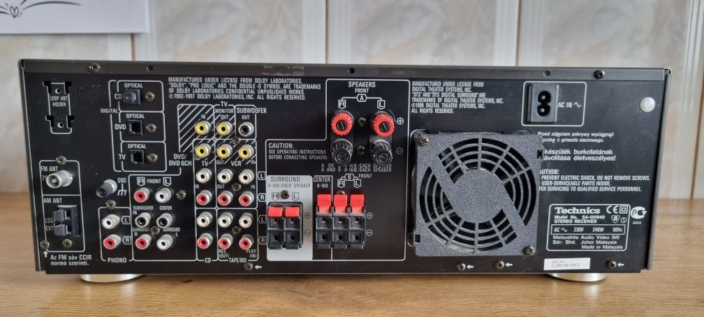 Amplituner , wzmacniacz Technics SA-DX940