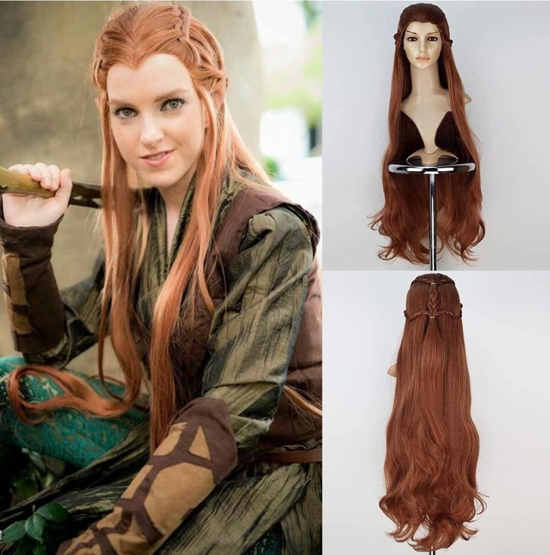 Peruka Elf Tauriel z filmu Hobbit.