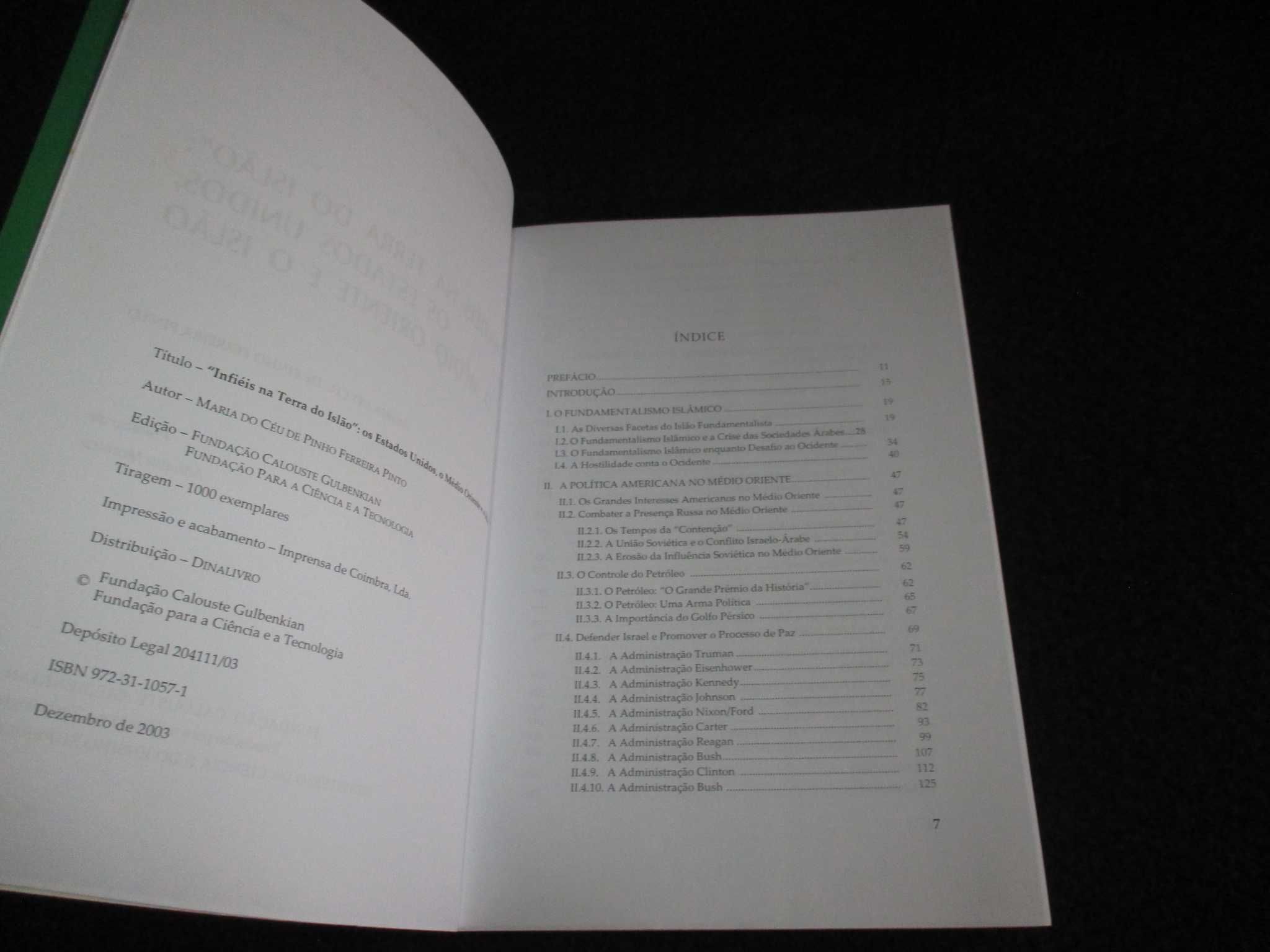 Livro Infiéis na Terra do Islão Estados Unidos Médio Oriente e o Islão