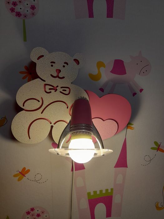 Настінний світильник дитячий Ведмедик