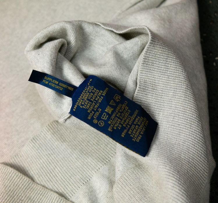 Свитер polo ralph lauren pima cotton оригинал