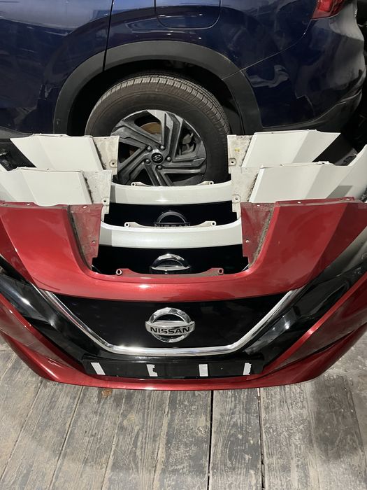 Leaf 2 нісан ліф 2 бампер передній рестовий до рестовий