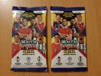 Saquetas match attax extra 2022/23 inclui 1 gold ou black edition