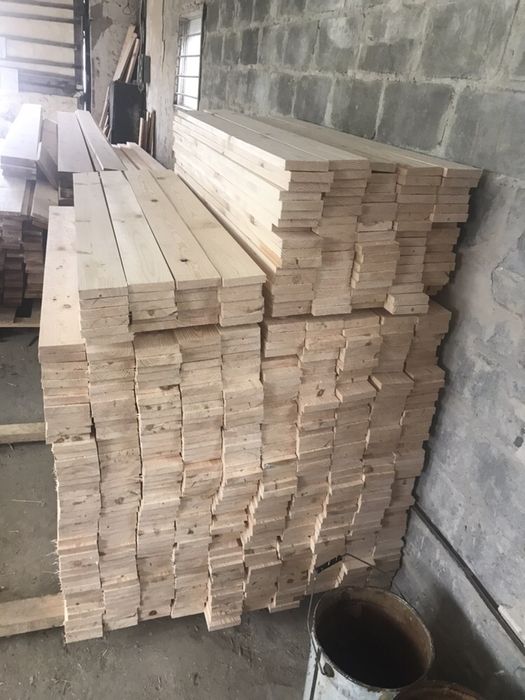 Штакетник деревянный, сосновый торцованный.