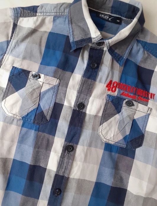 Koszula w kratkę rozmiar 140