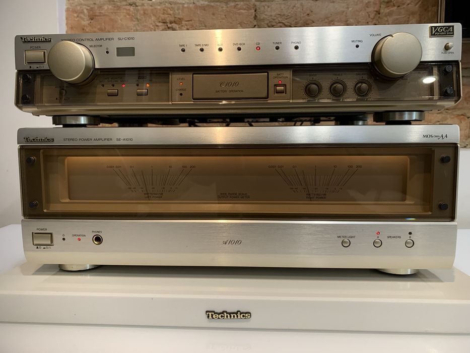Technics SE-A1010 + Technics SU-C 1010 wzmacniacz dzielony BDB stan