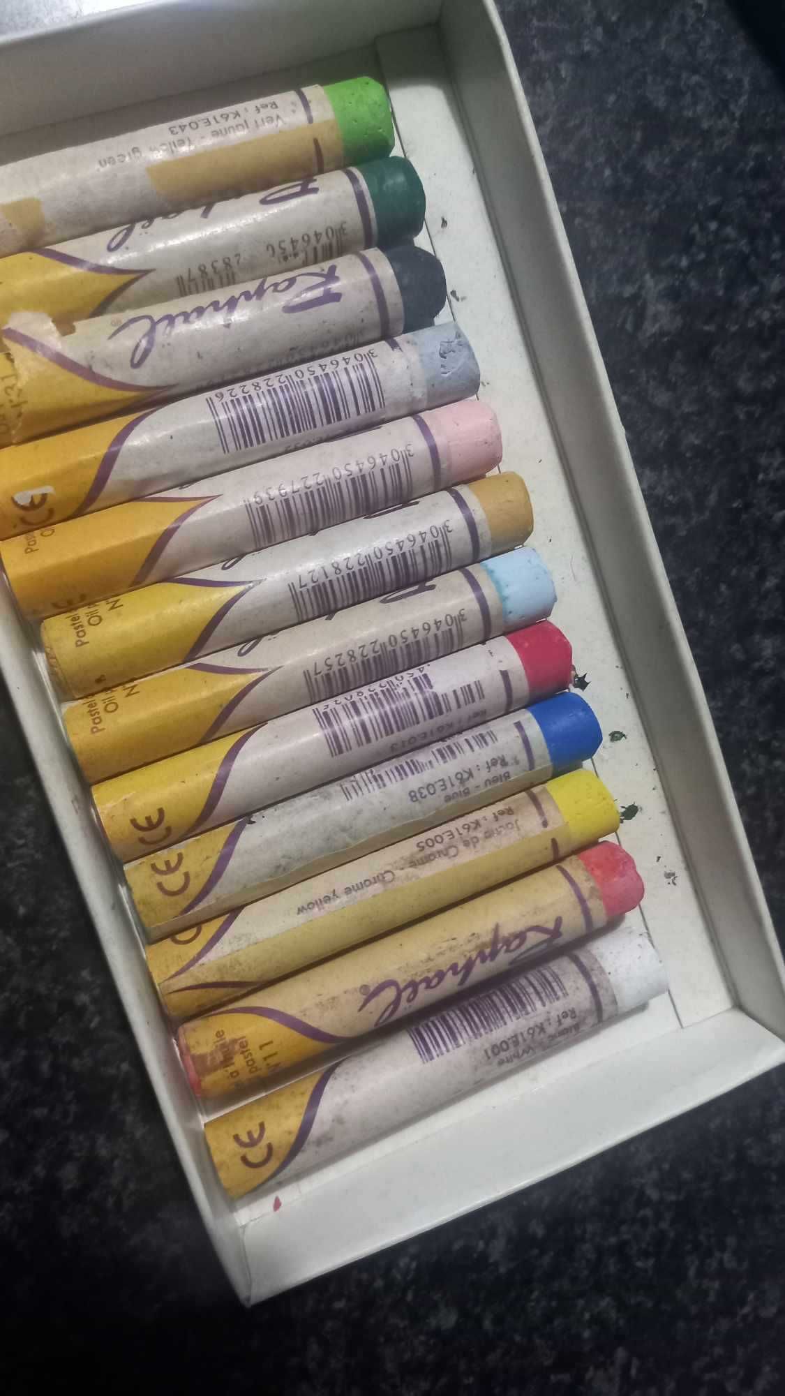 Lápis Pastel de óleo (12)