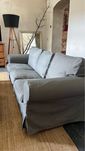 Szara sofa. Ektorp. 3 k