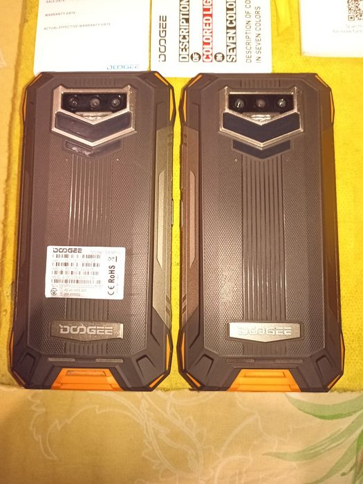 DOOGEE S89/PRO/s100 смартафони захищені комплект повний документи ко
