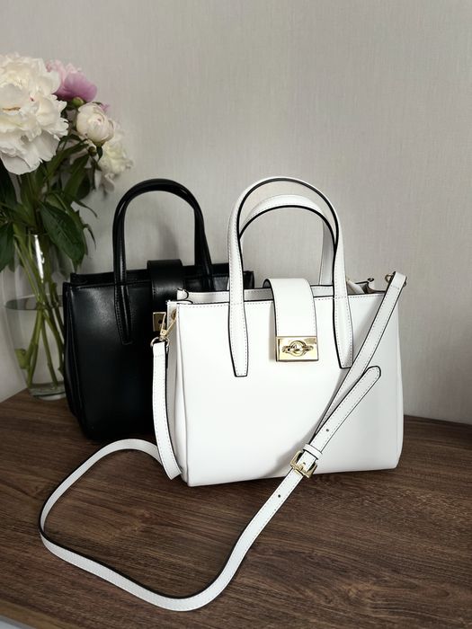 Шкіряна сумка Тоут середній Regina Notte Шкіра тиснена