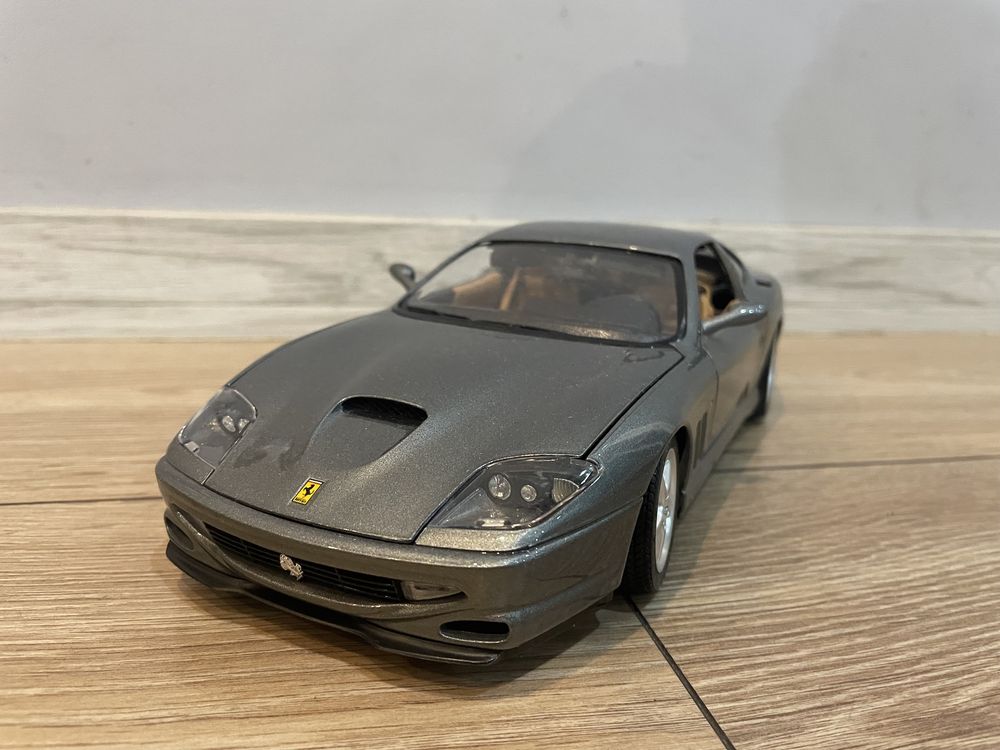 151. Model Ferrari 550 Maranello 1:18 BBurago Burago (nie maisto)