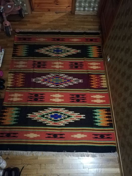 Старинный гуцульский ковер.