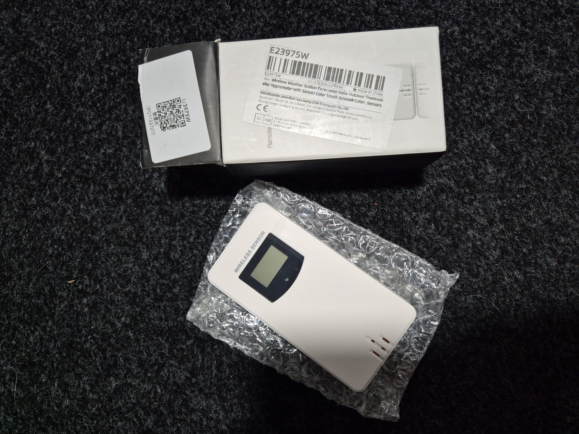 Sensor remoto para estação meteorológica