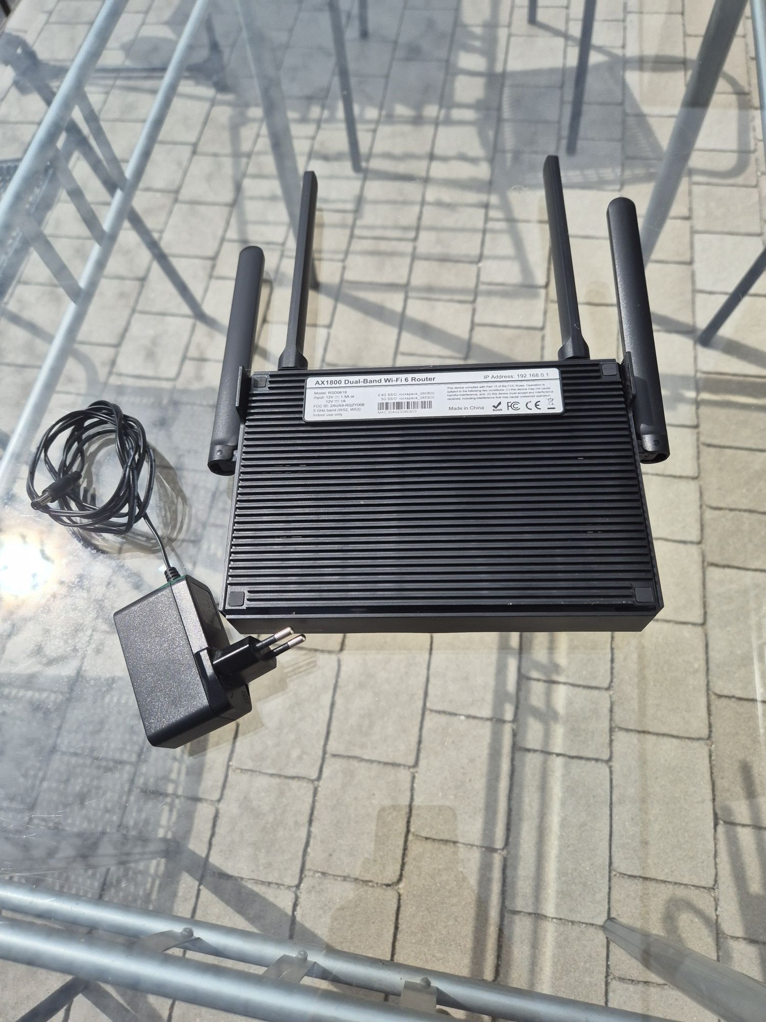 Router Rockspace AX1800 Dual-Band