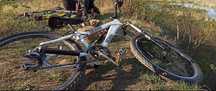 Sprzedam rower MTB Kross sign DS z uszkodzonymi przerzutkami