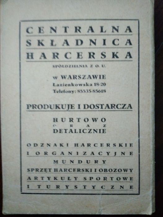 Informator Harcerski - Zygmunt Dąbrowski - UNIKAT