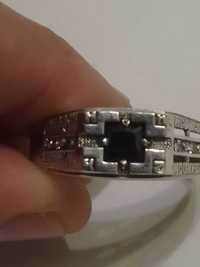 Коллекционный мужской серебряный перстень Спаси и сохрани 22 размер