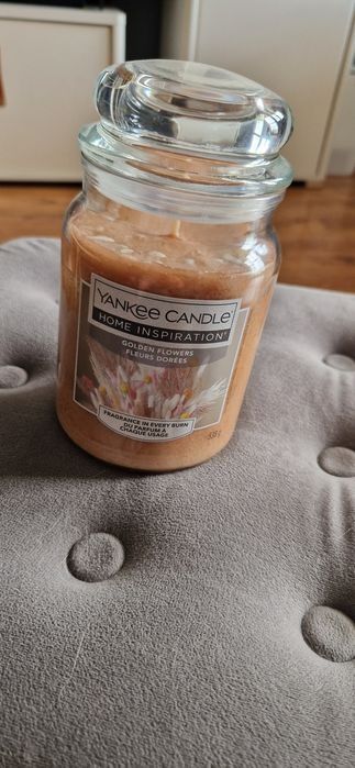 Świeca Yankee Candle golden flowers 538g NOWA