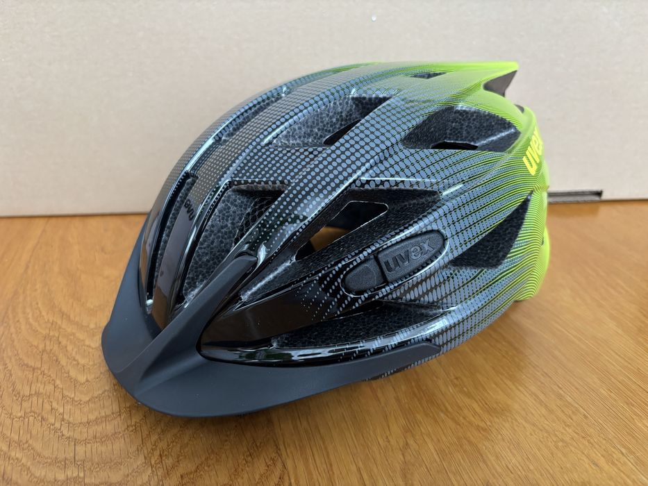 Kask rowerowy UVEX I-vo (52-57 cm) rhino - neon yellow