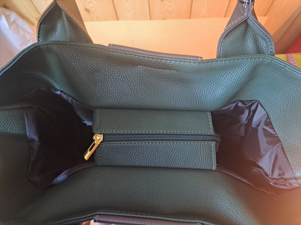 Nowa torebka shopper bag Gregorio skóra ekologiczna
