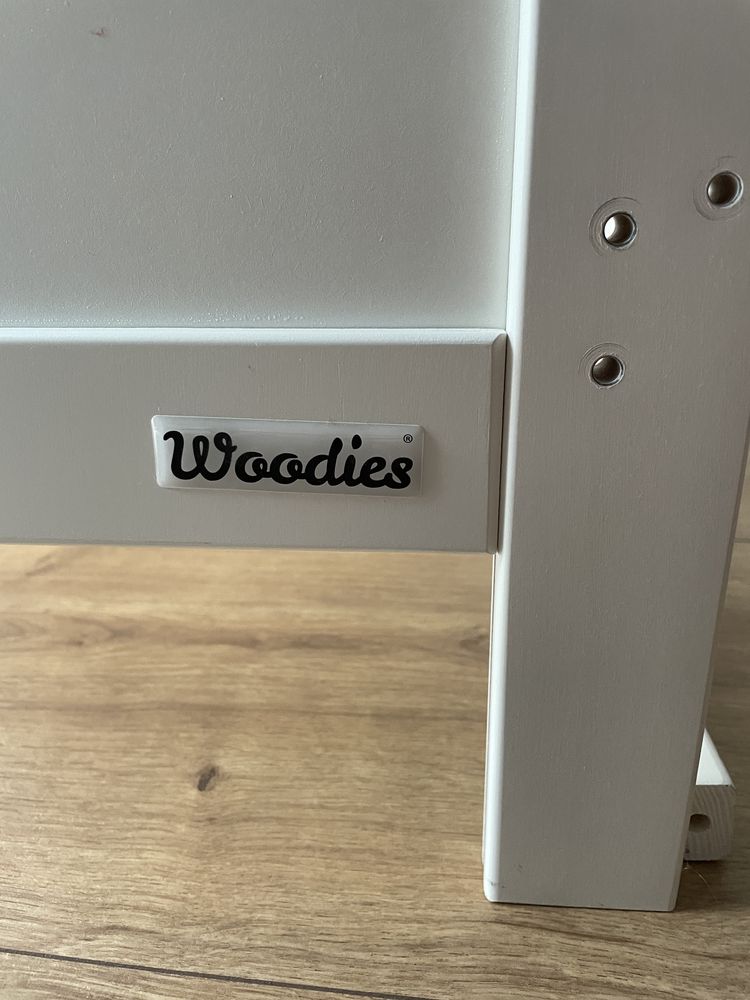 Łóżeczko 2w1 140x70 Woodies Classic Cot Bed z szufladą, od 0 do 7 lat