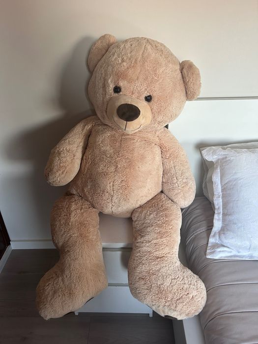 Urso de peluche com 120 cm