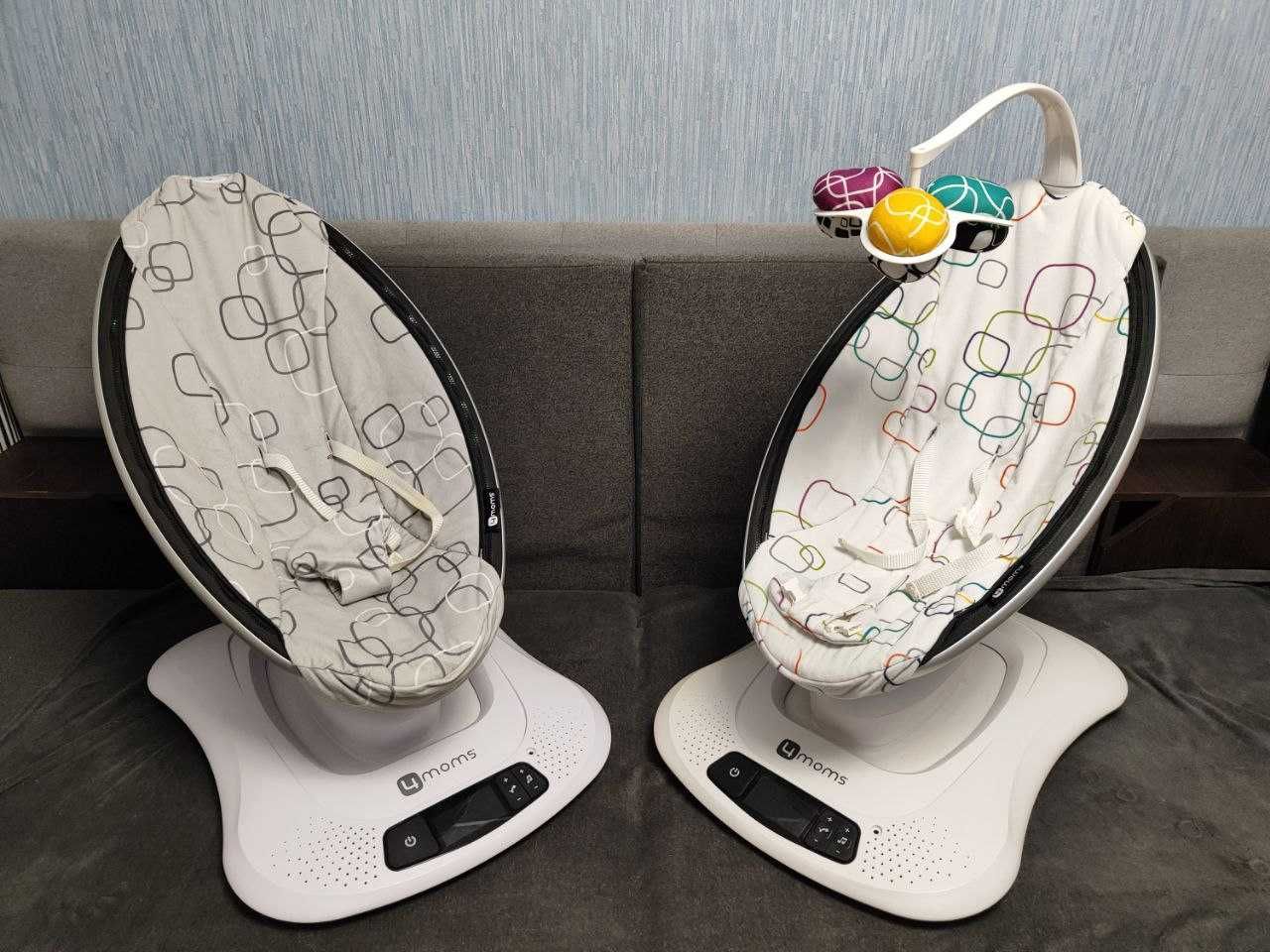 Укачивающий центр 4moms mamaroo 4.0 + bluetooth качели мамару с блютуз