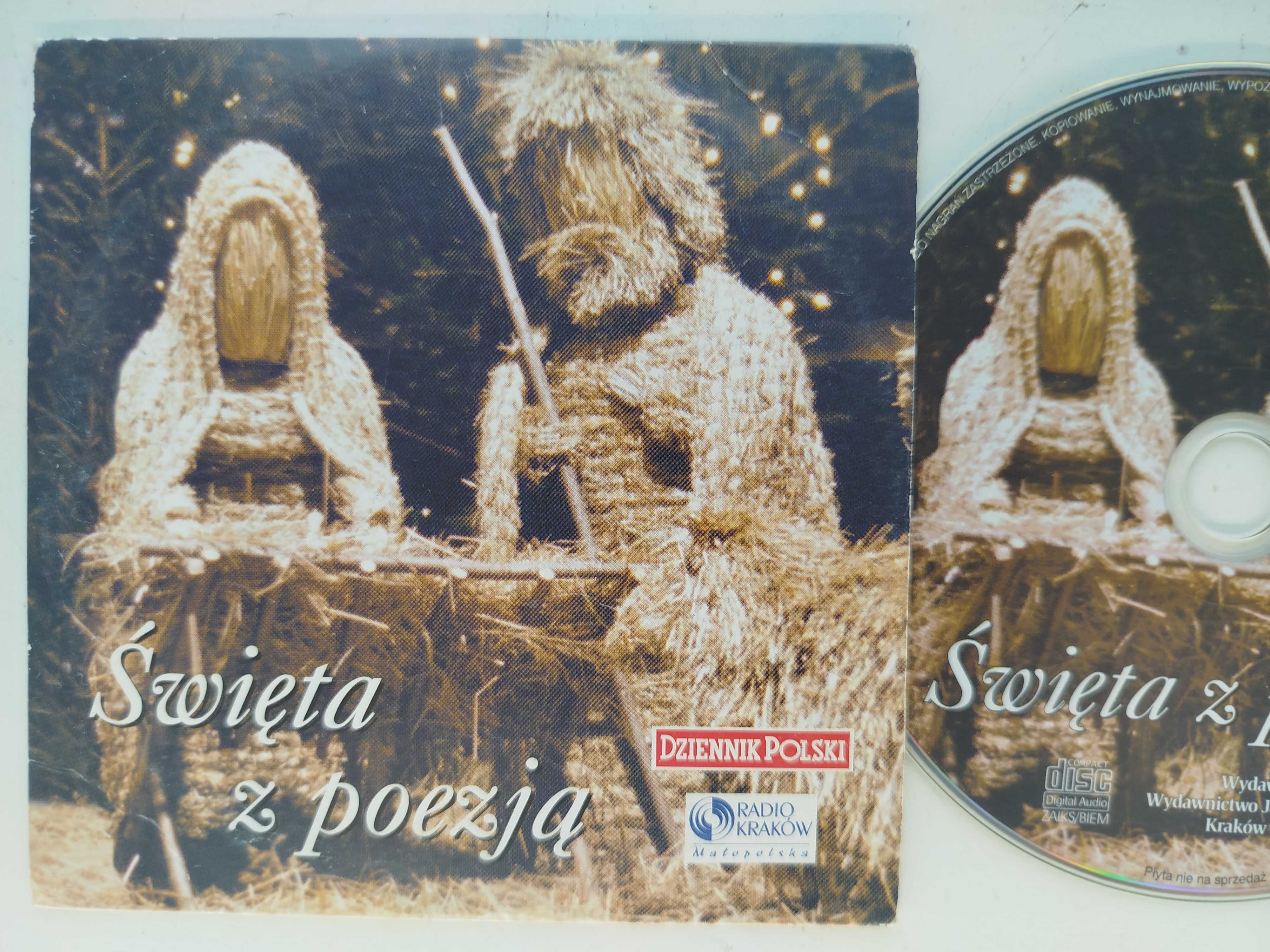 Święta z Poezja CD koperta Trela Globisz Zięba Dziennik Polski