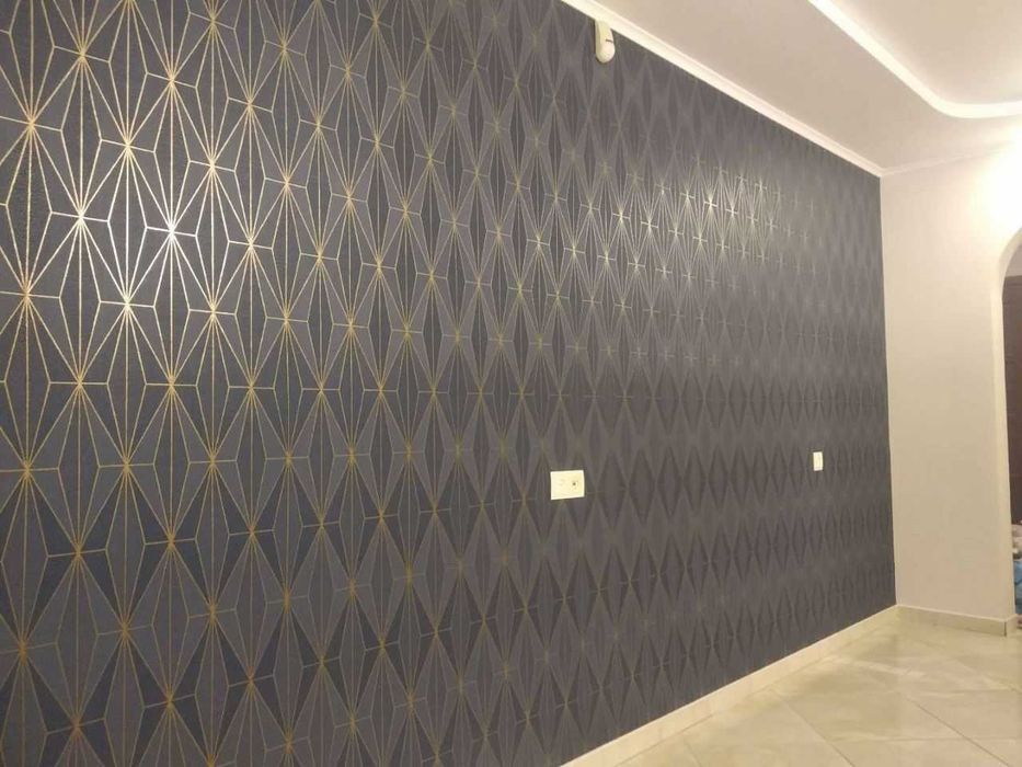 Шпалери для акцентної стіні , або декорування. 1 ціілий рулон+ куски