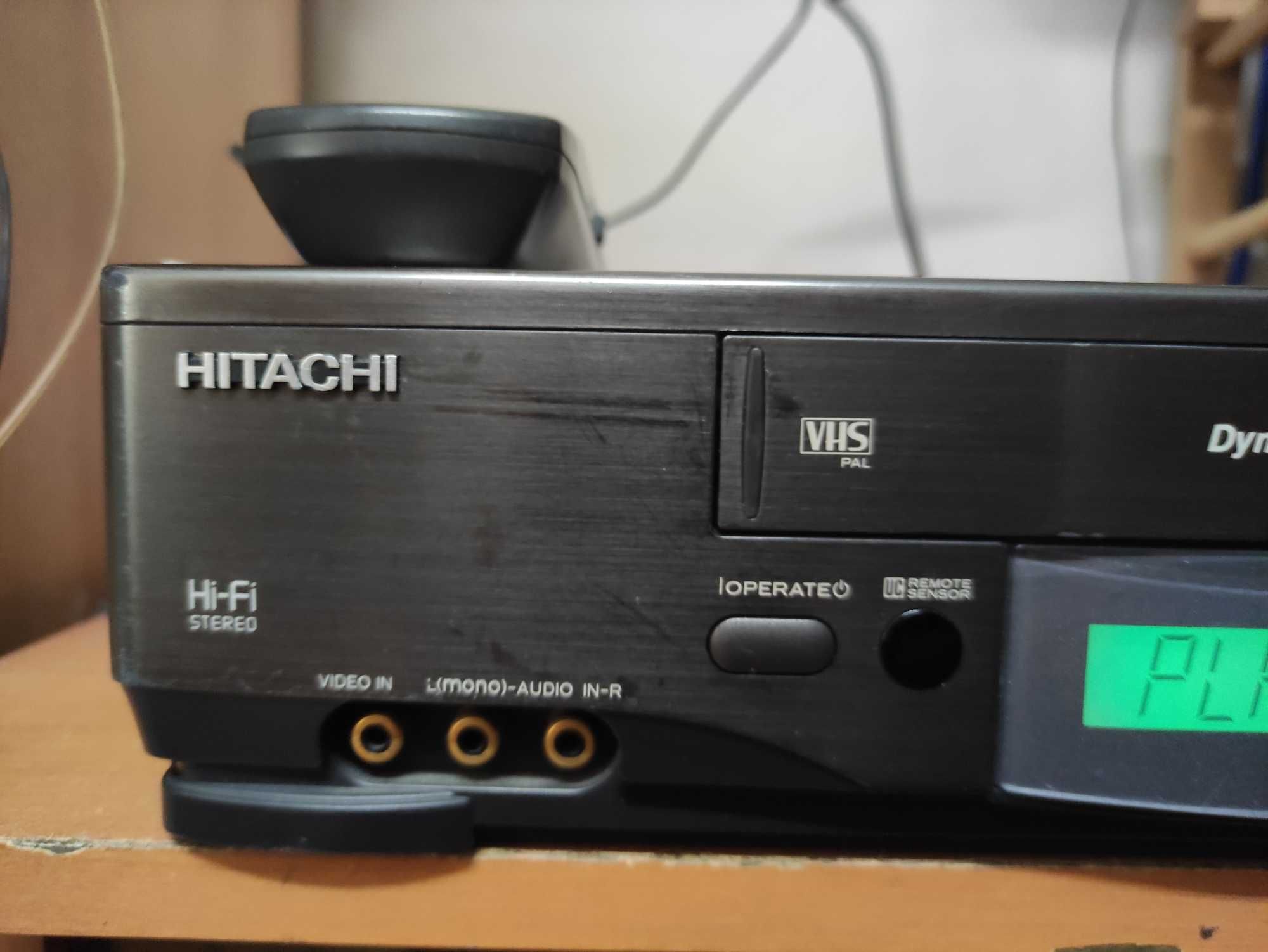Magnetowid VHS Hitachi VT-F550 E  PILOT (6 głowic stereo HiFi )