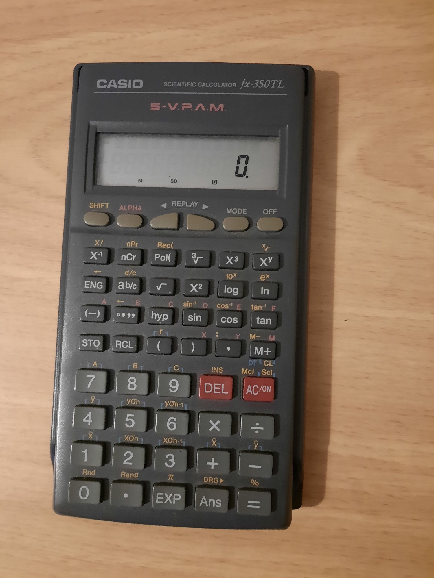 Máquina calculadora Casio