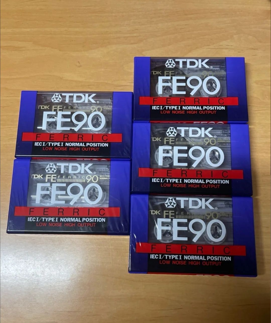 Cassetes TDK FE90