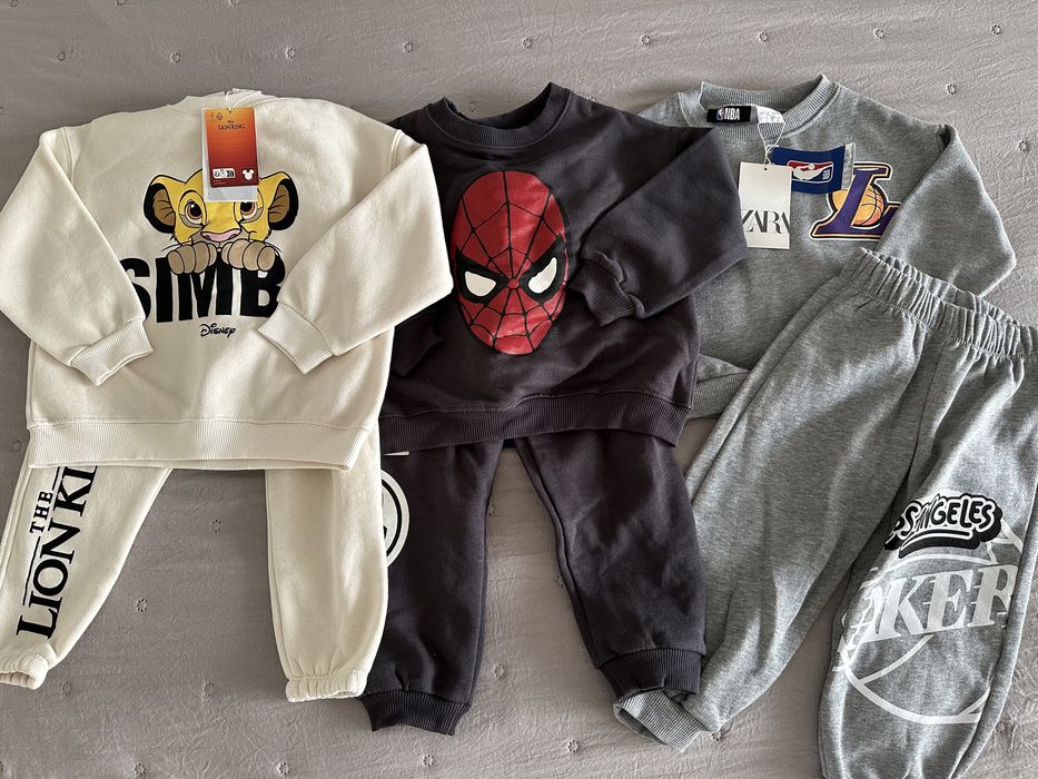 Костюм zara на флісі