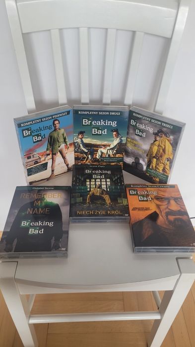 Breaking Bad DVD PL stan bardzo dobry/idealny