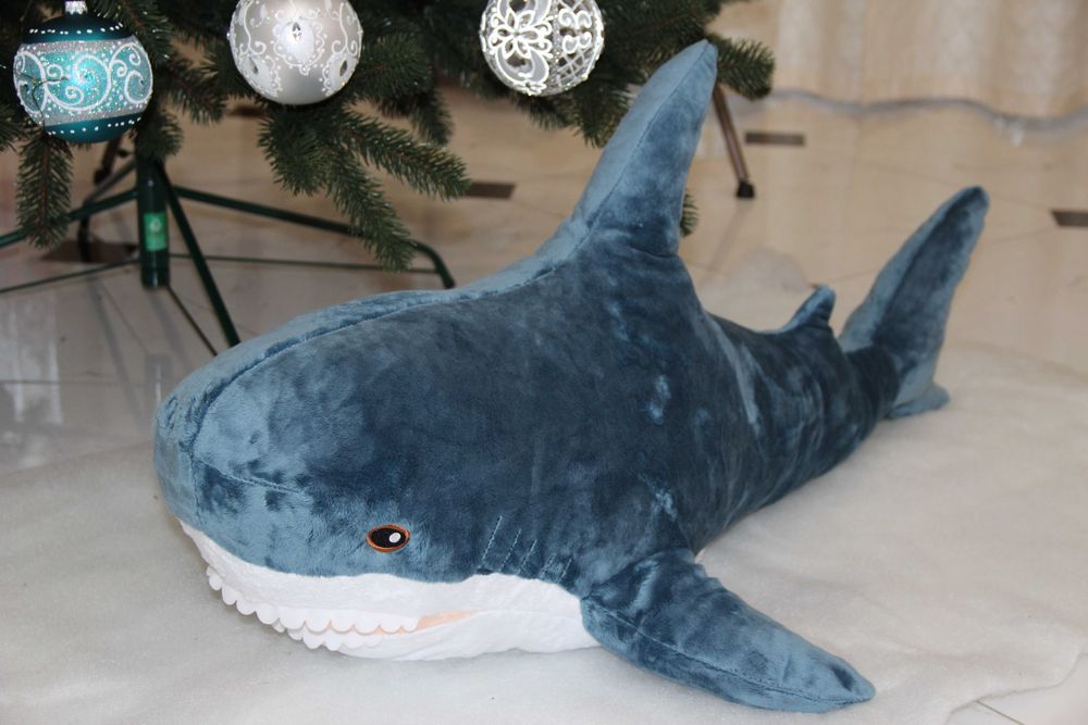 Акула - мягкая плюшевая игрушка (100 см)
